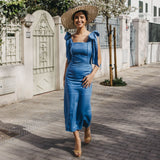 Vestido Sorrento Azul  / Chiribita