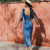 Vestido Sorrento Azul  / Chiribita