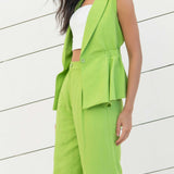 Green Apple Tailored Pant / Coma Dubai