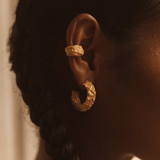 Tierra Bomba Earrings Gold / Fagoa