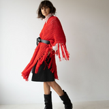 Chal lana rojo / Rosa Figuls
