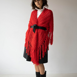 Chal lana rojo / Rosa Figuls