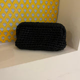 Bolso crochet color negro mate / Kaus Studio