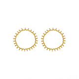 Sunset Earrings Gold / Mais X Frida