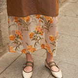 Vestido estampado en lino / LaFita Studio - Mariella Burani